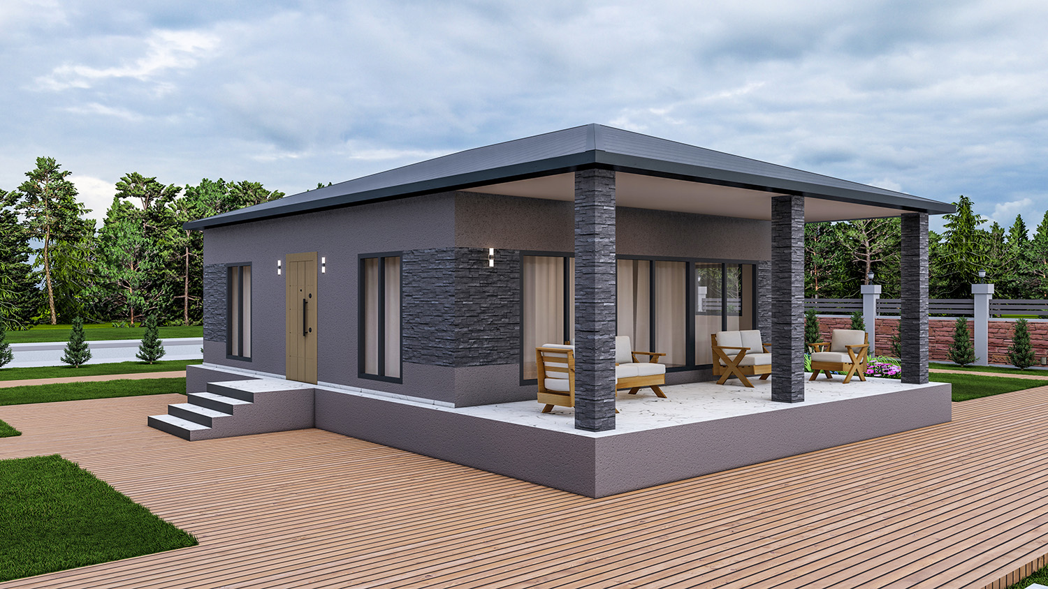 yıldırım çelik villa ev